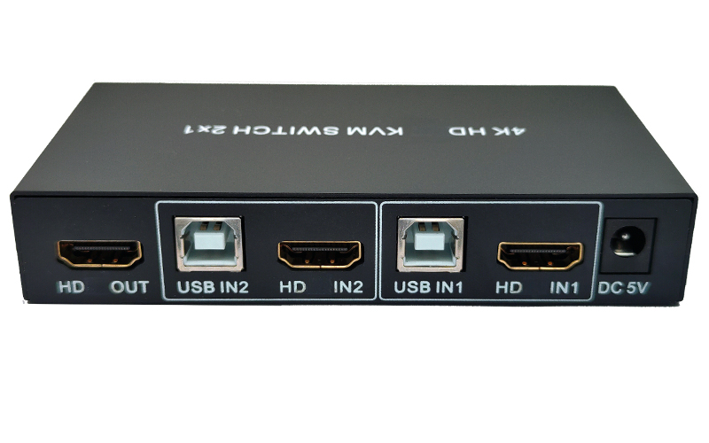 HUB-201(HDMI+USB 2口KVM切换器)